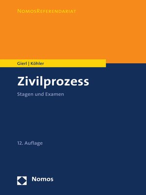 cover image of Zivilprozess